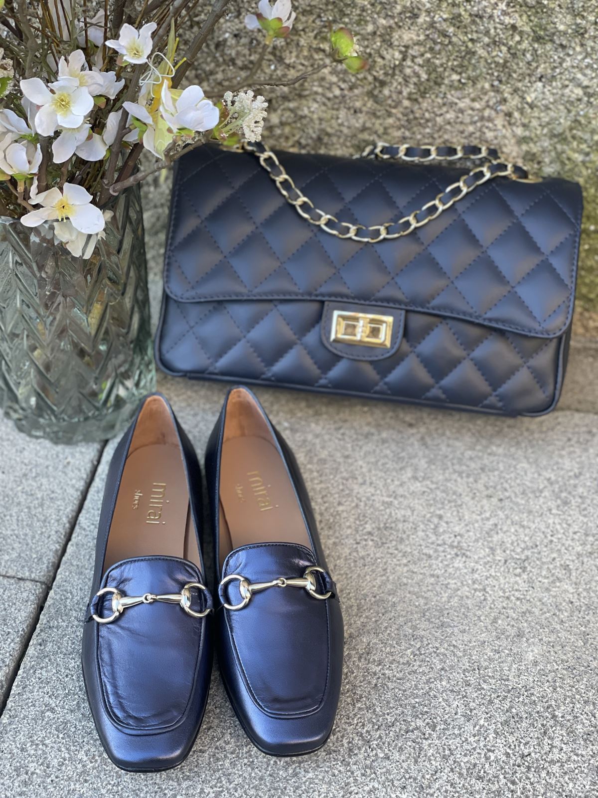 Mocasín mirai detalle marino - Imagen 5