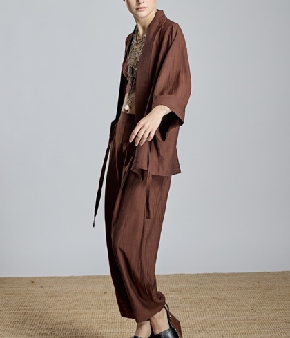 Pantalón Alba 2509-408-39 ballon marrón - Imagen 1