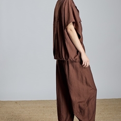 Pantalón Alba 2509-408-39 ballon marrón - Imagen 2