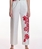 Pantalón ALBA CONDE 1507 CON ESTAMPADO FLORAL blanco - Imagen 2
