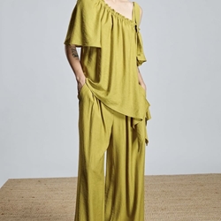 Pantalón Alba Conde 2504-419-60 verde oliva - Imagen 2