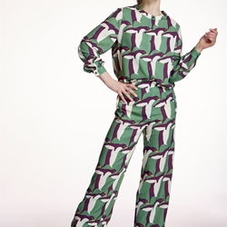 Pantalón Alba Conde 5506 ESTAMPADO PINGÜINOS - Imagen 1