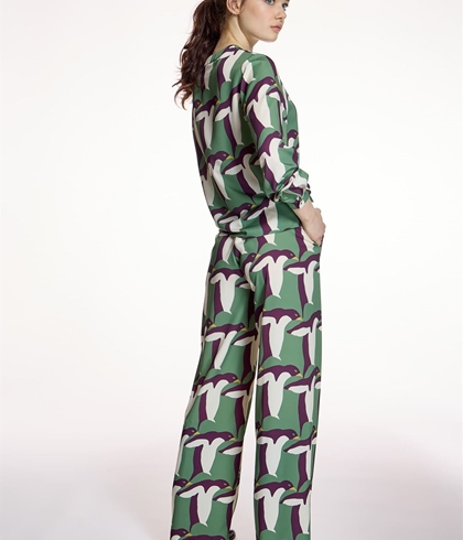 Pantalón Alba Conde 5506 ESTAMPADO PINGÜINOS - Imagen 2