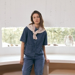 Pantalón bermuda DENIM YERSE 44866  azul - Imagen 1