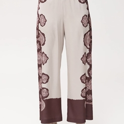 Pantalón CAEBO 2114 Estampado Posicionado berenjena - Imagen 2