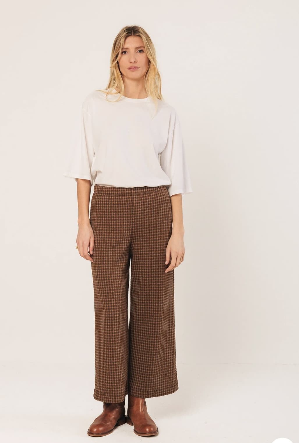 Pantalón culotte Indi & Cold ES397 JAMES CHOCOLATE - Imagen 3