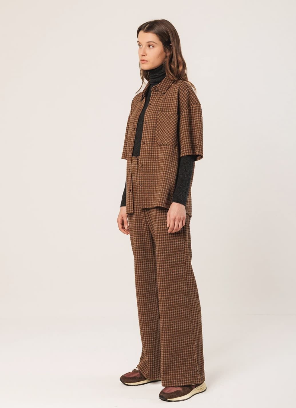 Pantalón culotte Indi & Cold ES397 JAMES CHOCOLATE - Imagen 7