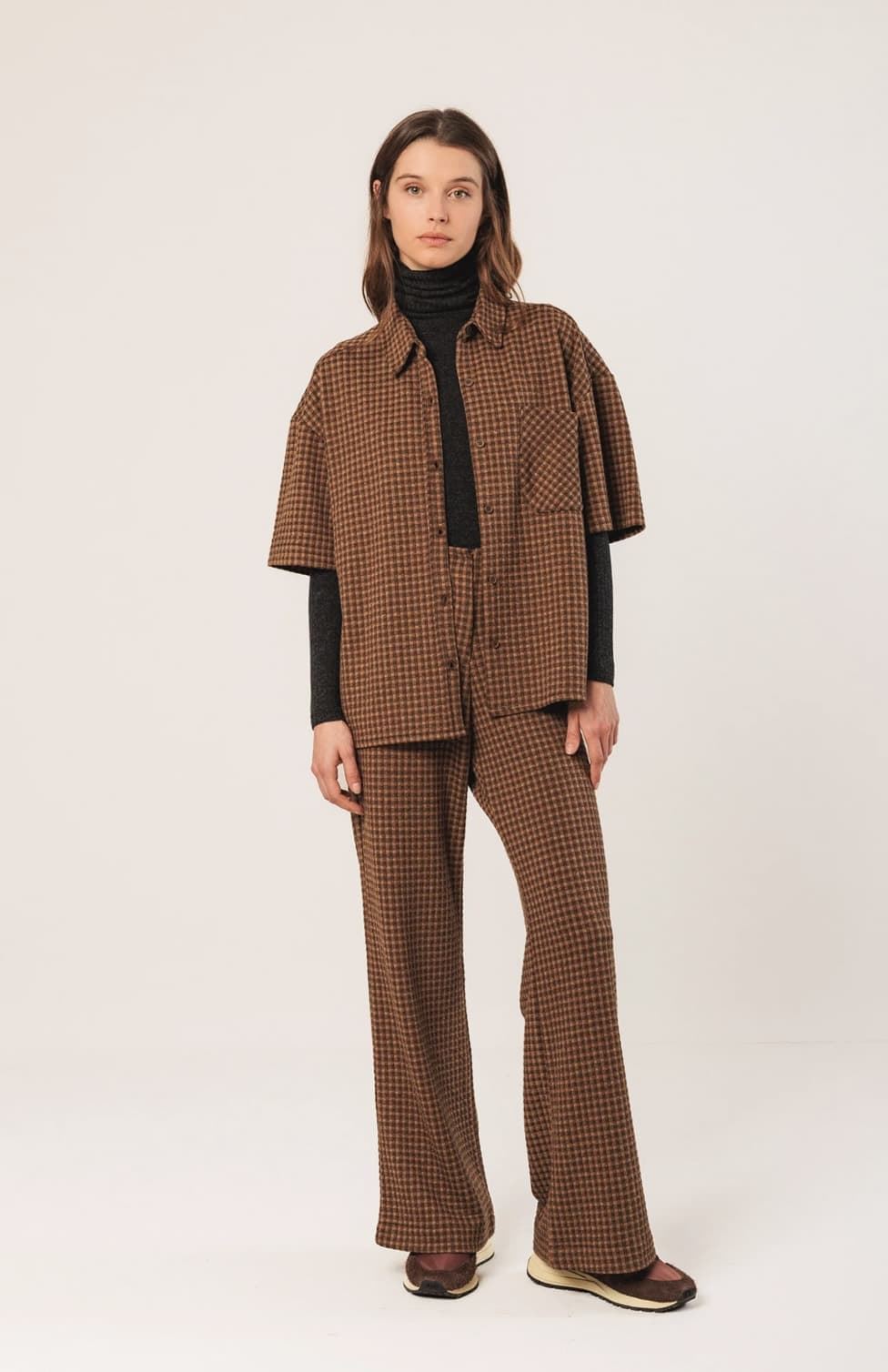 Pantalón culotte Indi & Cold ES397 JAMES CHOCOLATE - Imagen 8