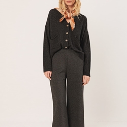 Pantalón culotte Indi & Cold ES397 JAMES cuadros gris marengo - Imagen 1