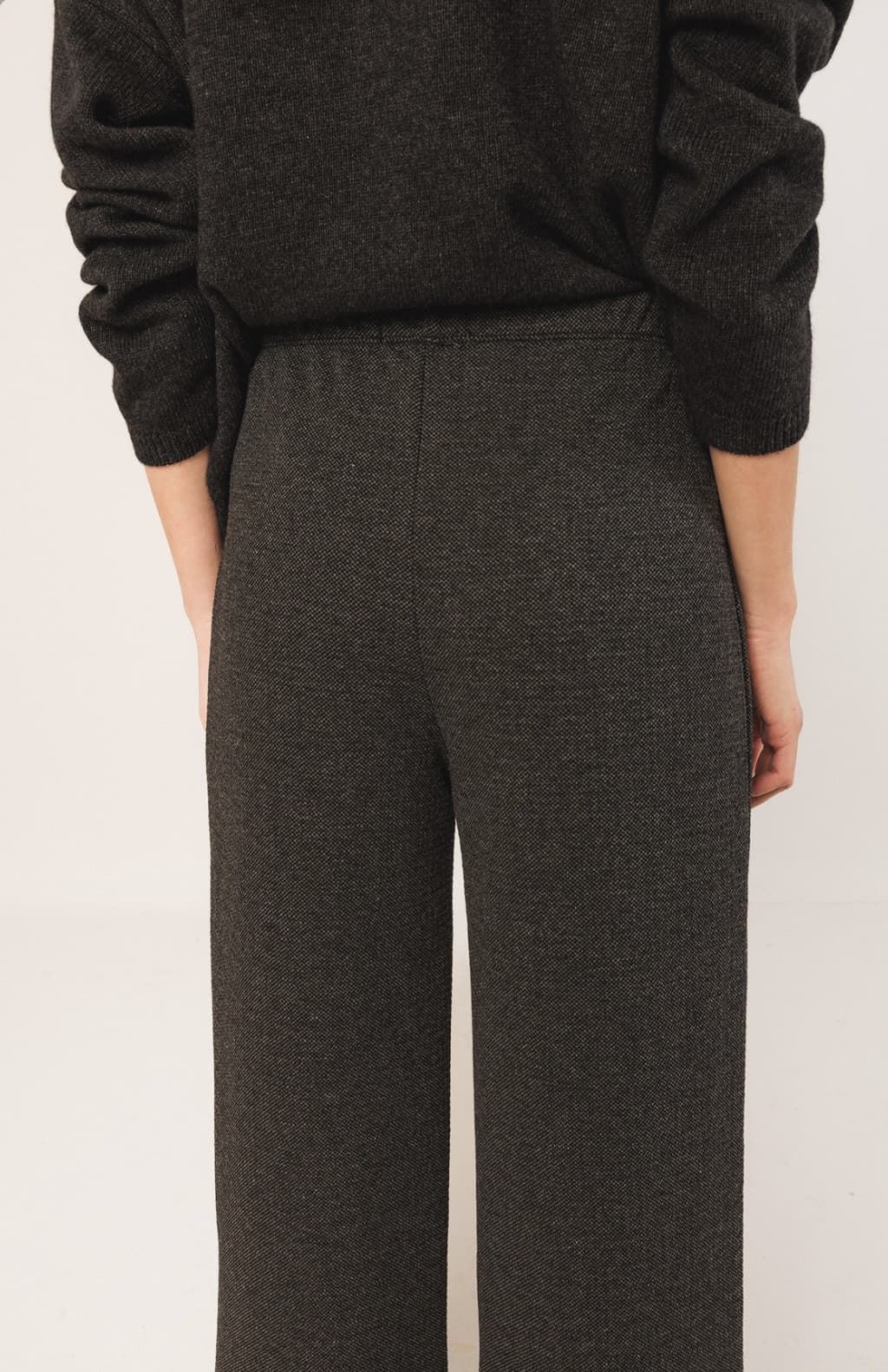 Pantalón culotte Indi & Cold ES397 JAMES cuadros gris marengo - Imagen 2
