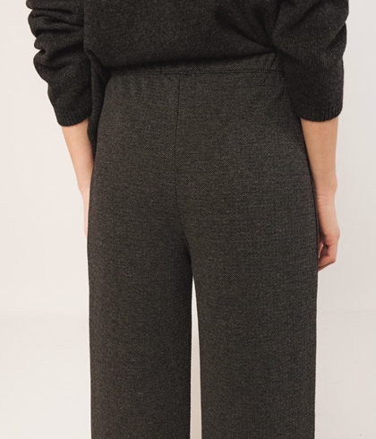 Pantalón culotte Indi & Cold ES397 JAMES cuadros gris marengo - Imagen 2