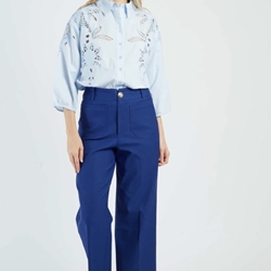 Pantalón Derhy BETTINA vaquero azul - Imagen 1