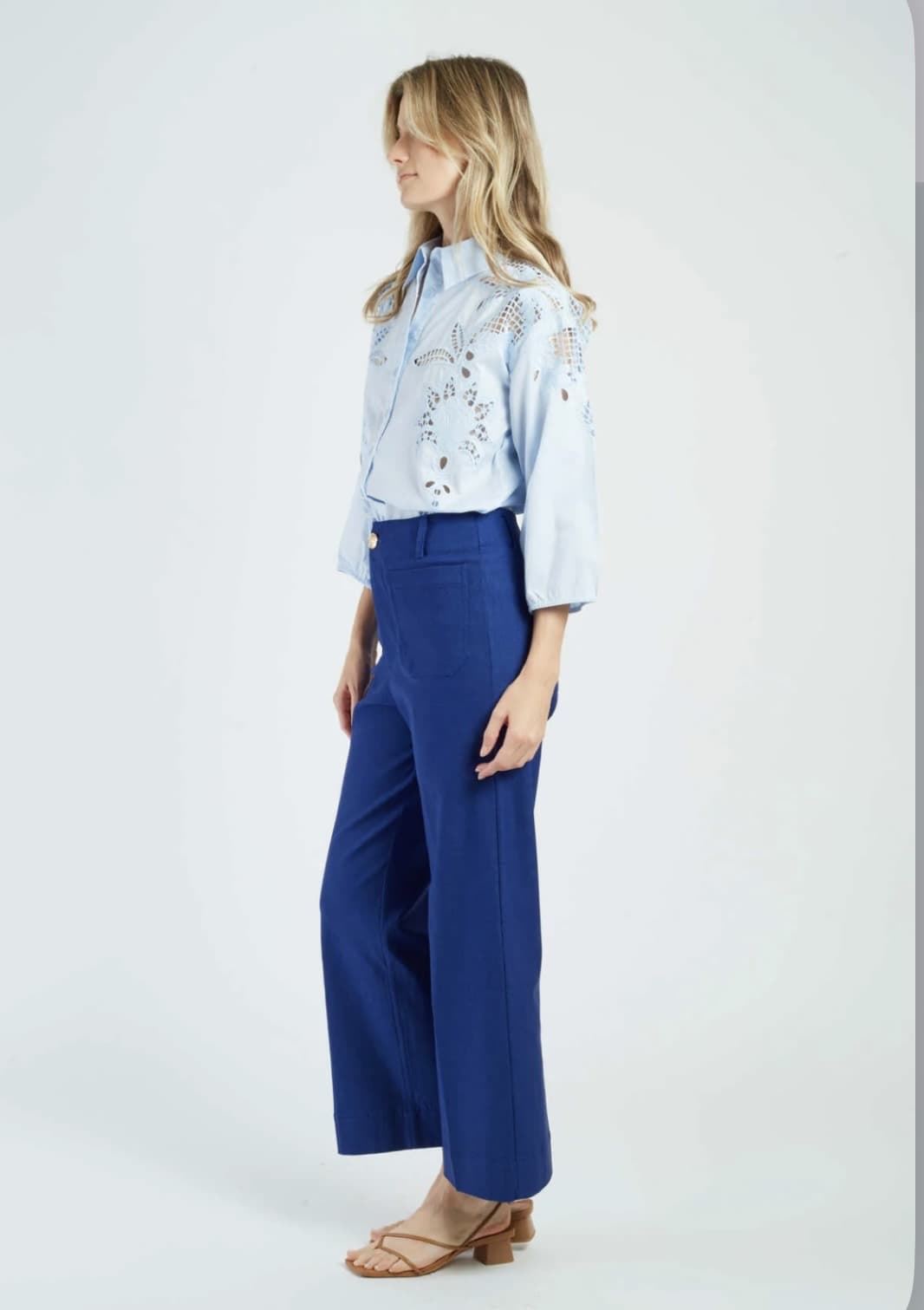 Pantalón Derhy BETTINA vaquero azul - Imagen 2