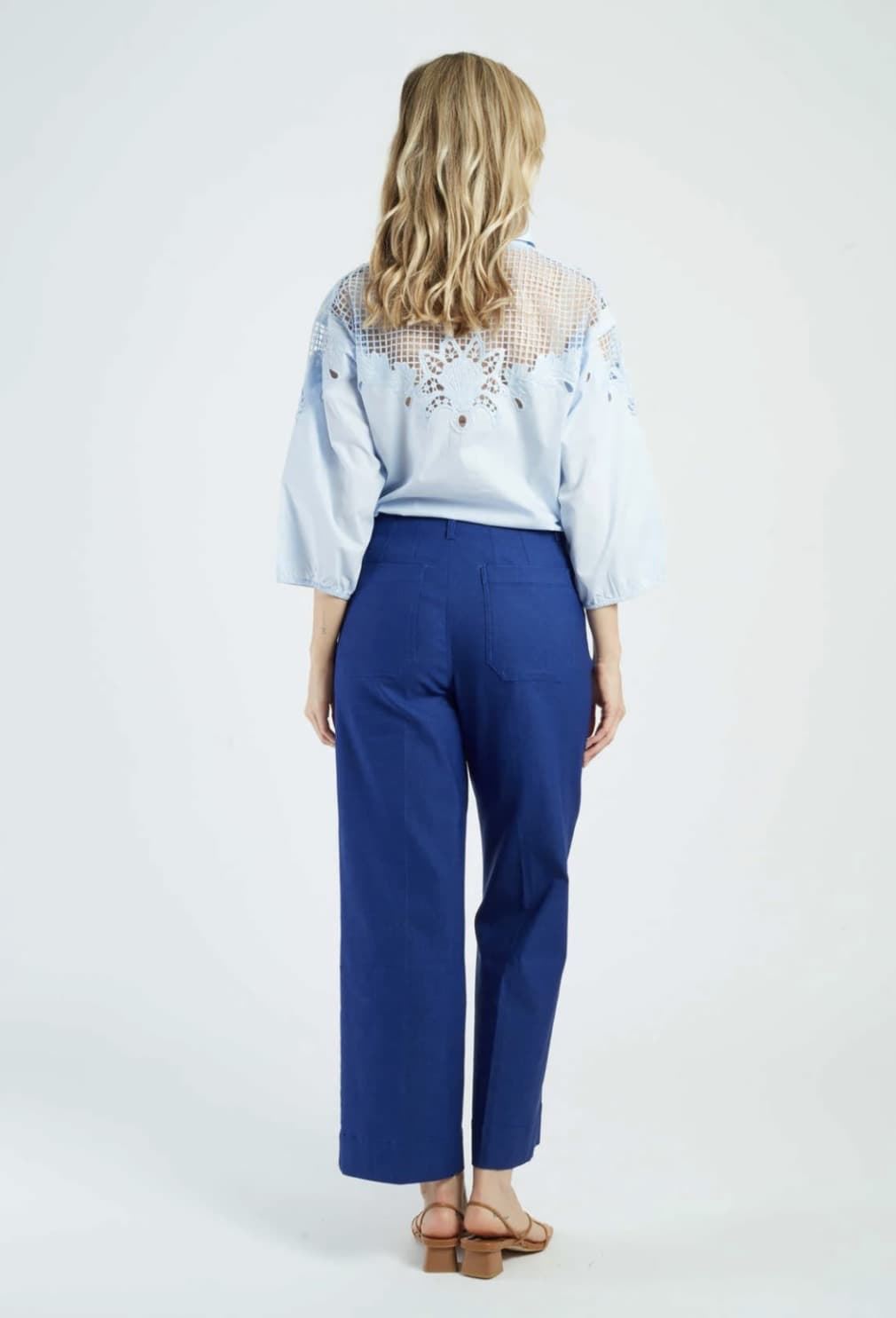 Pantalón Derhy BETTINA vaquero azul - Imagen 5