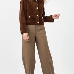 Pantalón Derhy CATALINA caramelo camel - Imagen 1
