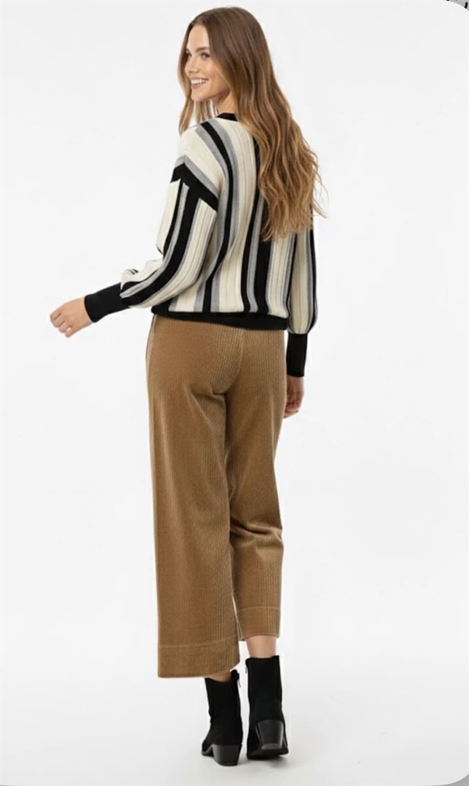 Pantalón Derhy COFLAMAND PANA beige - Imagen 1