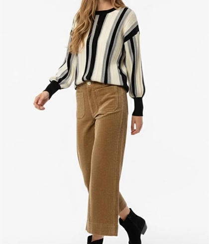 Pantalón Derhy COFLAMAND PANA beige - Imagen 2