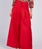Pantalón Derhy DAISY lino botones rojo - Imagen 2