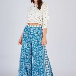 Pantalón Derhy DARIUS bohemio azules - Imagen 1