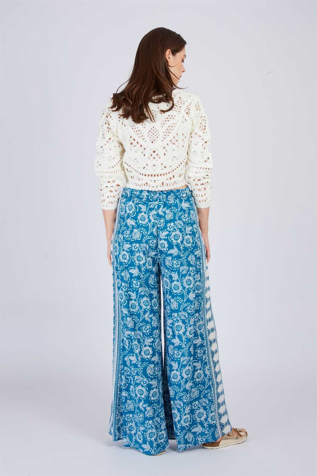 Pantalón Derhy DARIUS bohemio azules - Imagen 6