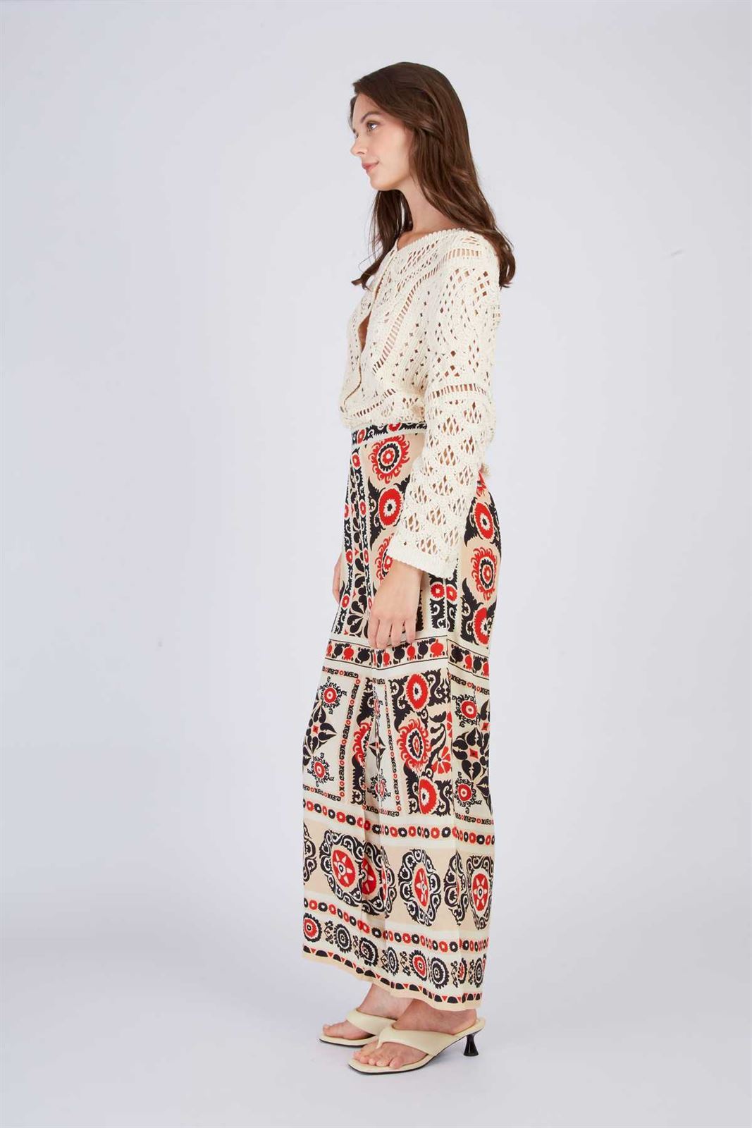 Pantalón Derhy DAYTONA estampado negros - Imagen 6