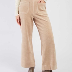 Pantalón Derhy FLAMANT pana Beige - Imagen 1