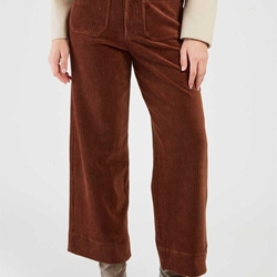 Pantalón Derhy FLAMANT pana marrón - Imagen 2