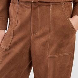 Pantalón Derhy FLAMENCO marrón - Imagen 1