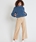 Pantalon Derhy micropana beige - Imagen 1