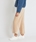 Pantalon Derhy micropana beige - Imagen 2
