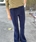 Pantalón Derhy Nancy pana acampanado azul marino - Imagen 1