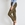 Pantalon derhy tobillero piel sintetica kaki - Imagen 2