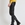 Pantalon derhy tobillero piel sintetica negro - Imagen 2