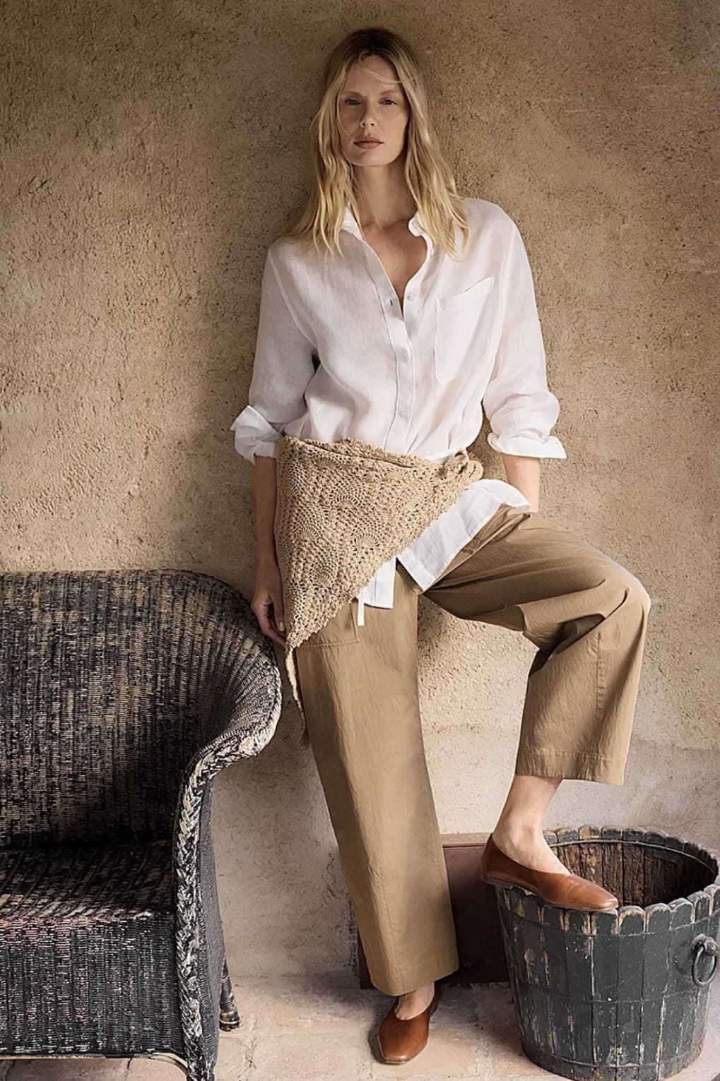 Pantalón ese O ese 304456-1080 BERGMAN Tostado. - Imagen 1