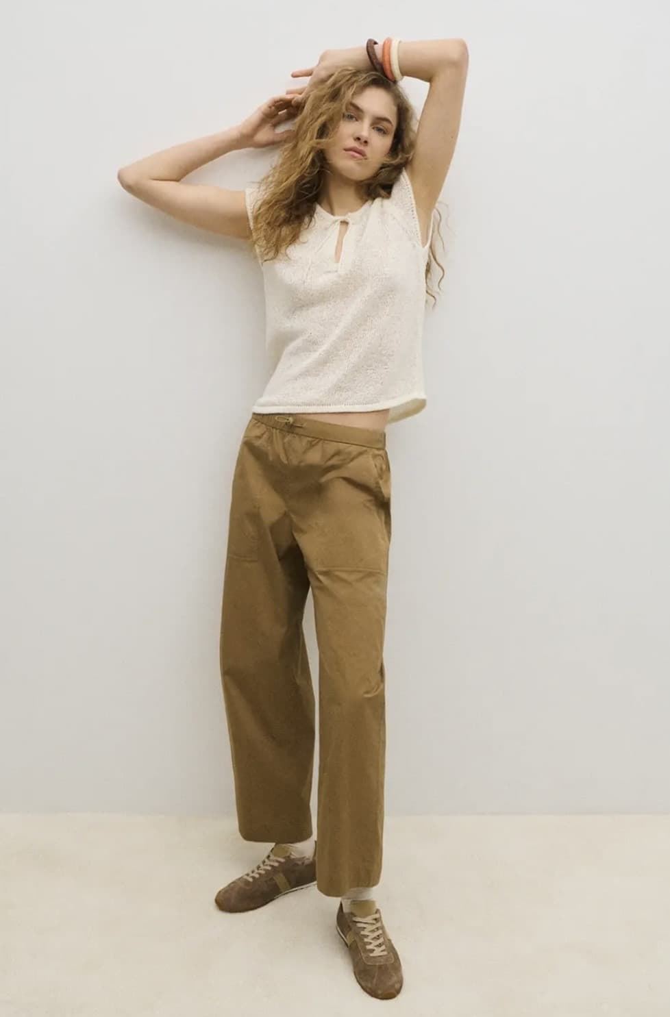 Pantalón ese O ese 304456-1080 BERGMAN Tostado. - Imagen 3