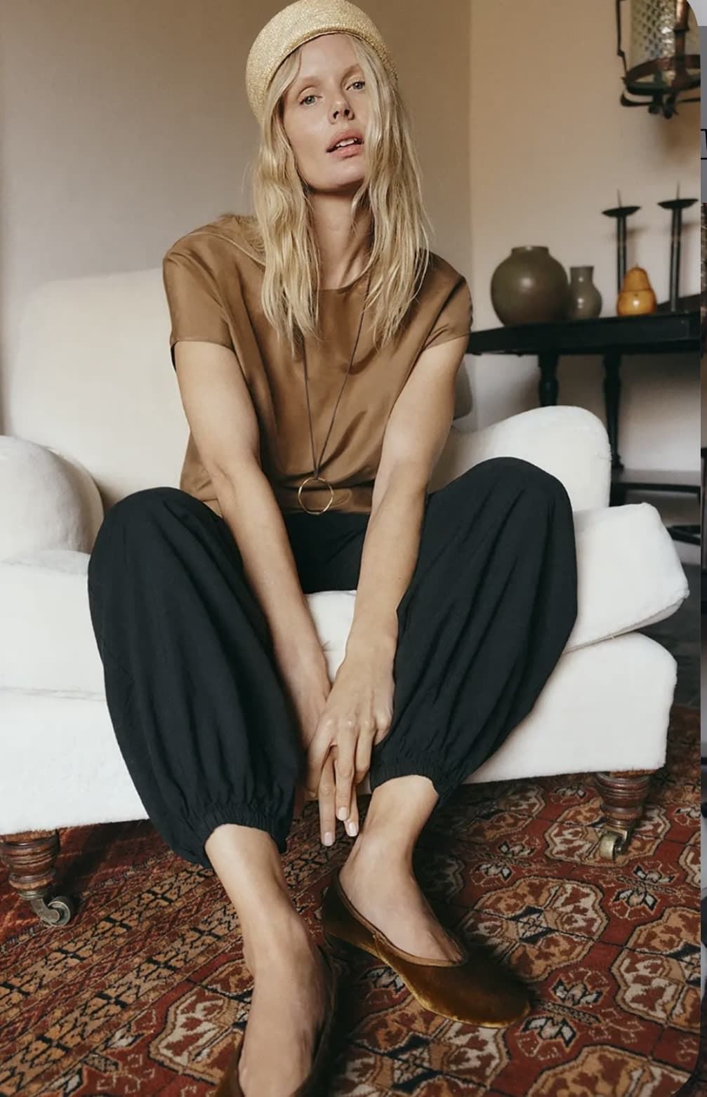 Pantalón ese O ese 304695-1100 PANT.LUXOR negro - Imagen 1