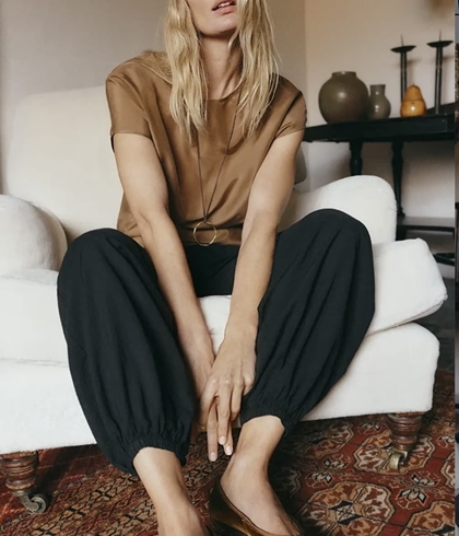 Pantalón ese O ese 304695-1100 PANT.LUXOR negro - Imagen 1