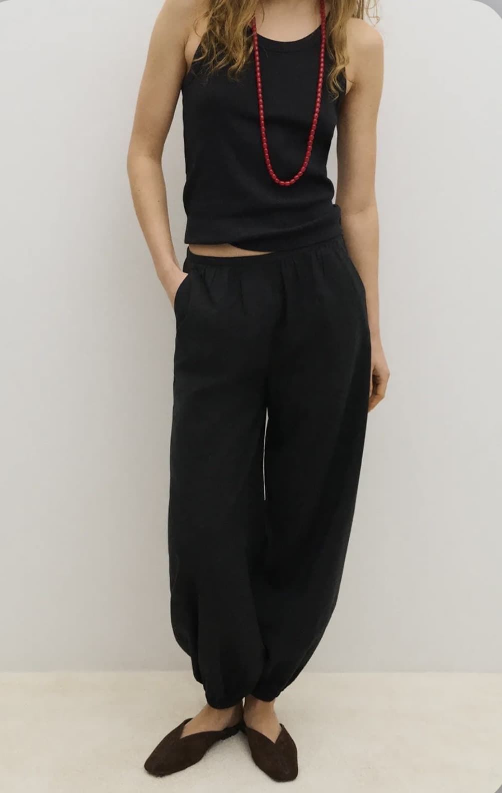 Pantalón ese O ese 304695-1100 PANT.LUXOR negro - Imagen 4