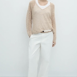 Pantalón ese O ese POSISTANO BLANCO - Imagen 1