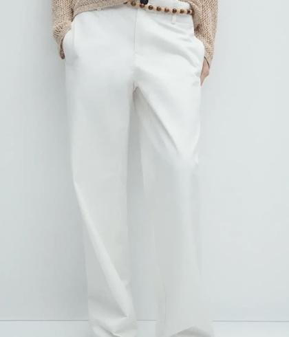 Pantalón ese O ese POSISTANO BLANCO - Imagen 2