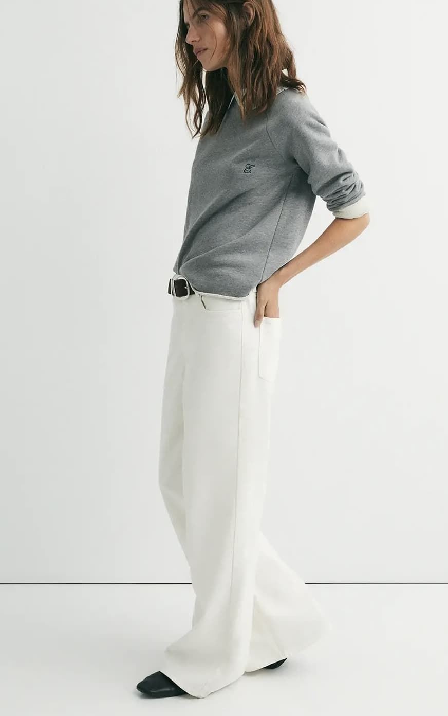 PANTALÓN ese O ese Ref.: 305138-1070 // PANT.COOPER off white - Imagen 1