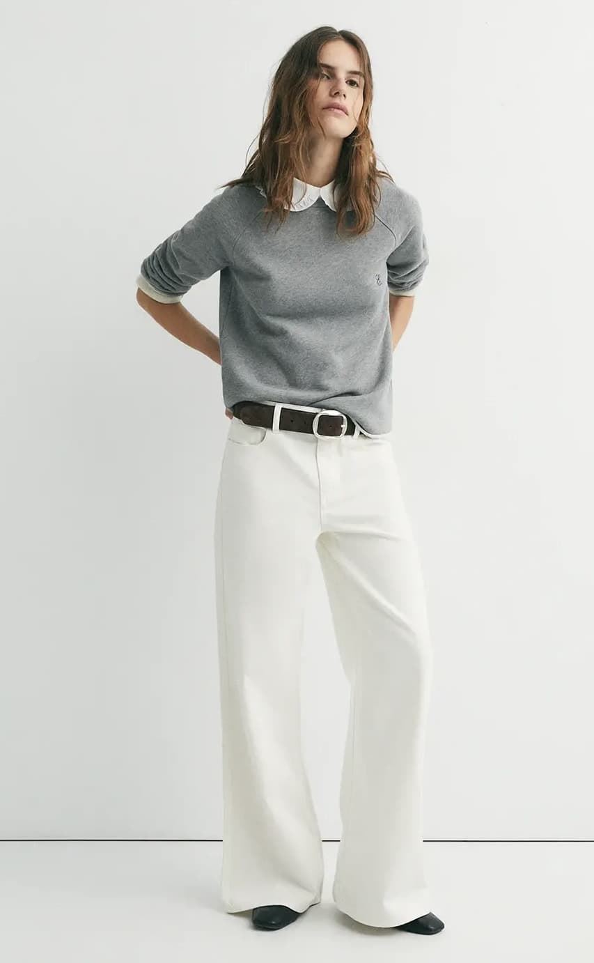 PANTALÓN ese O ese Ref.: 305138-1070 // PANT.COOPER off white - Imagen 2