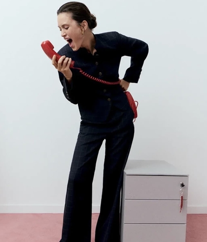 PANTALÓN ese O ese RRef.: 305186-1070 // PANT.MARMONT azul marino - Imagen 1