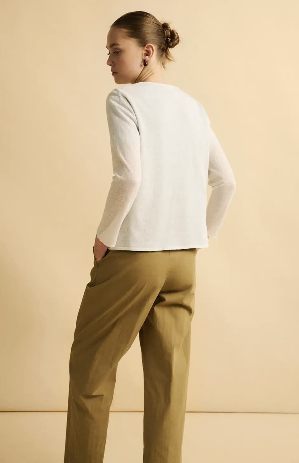 PANTALÓN ese o ese TOBILLERO GIORGIO CAMEL - Imagen 1