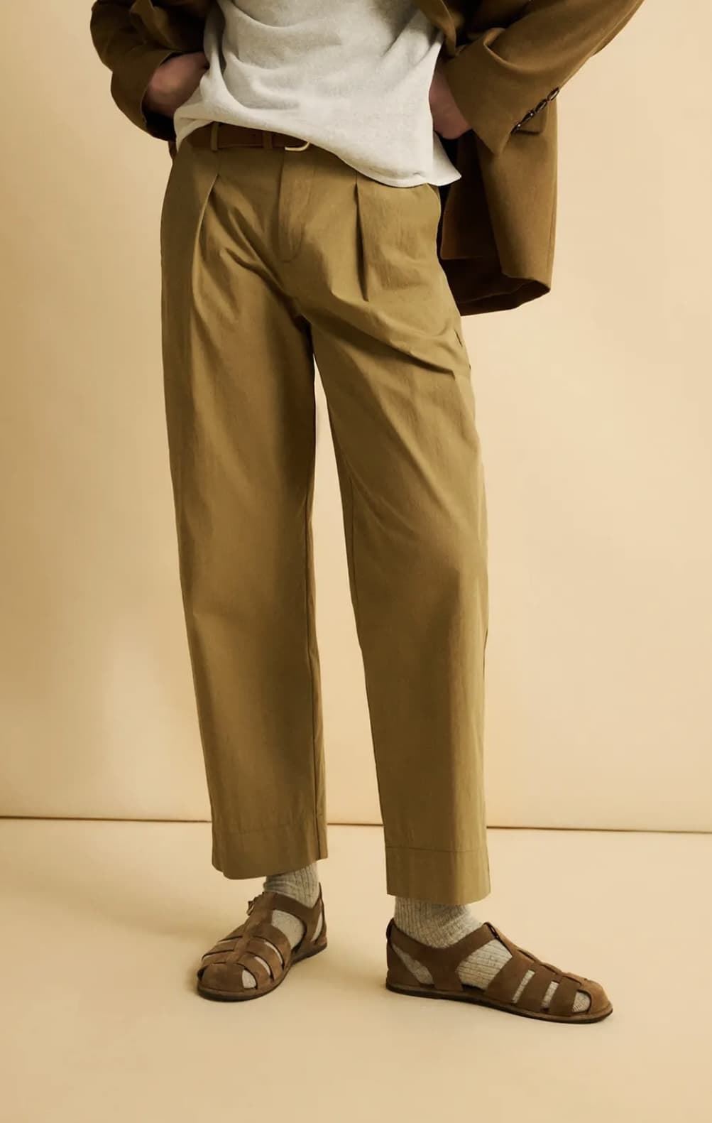 PANTALÓN ese o ese TOBILLERO GIORGIO CAMEL - Imagen 5