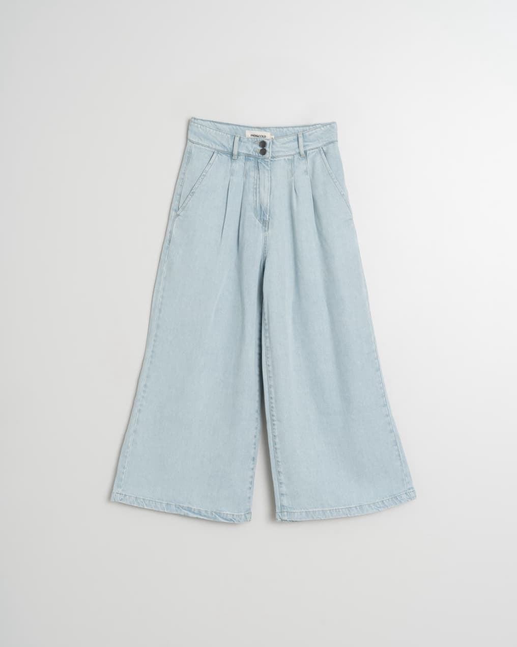 Pantalón Indi & Cold 105 ancho efecto denim - Imagen 6