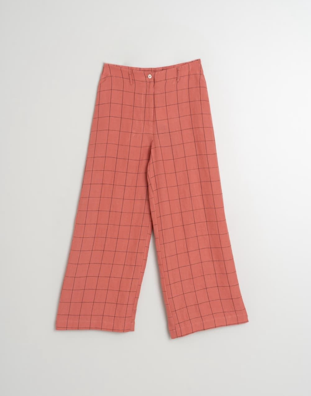 Pantalon Indi & Cold 224 cuadro ventana sandia. - Imagen 5