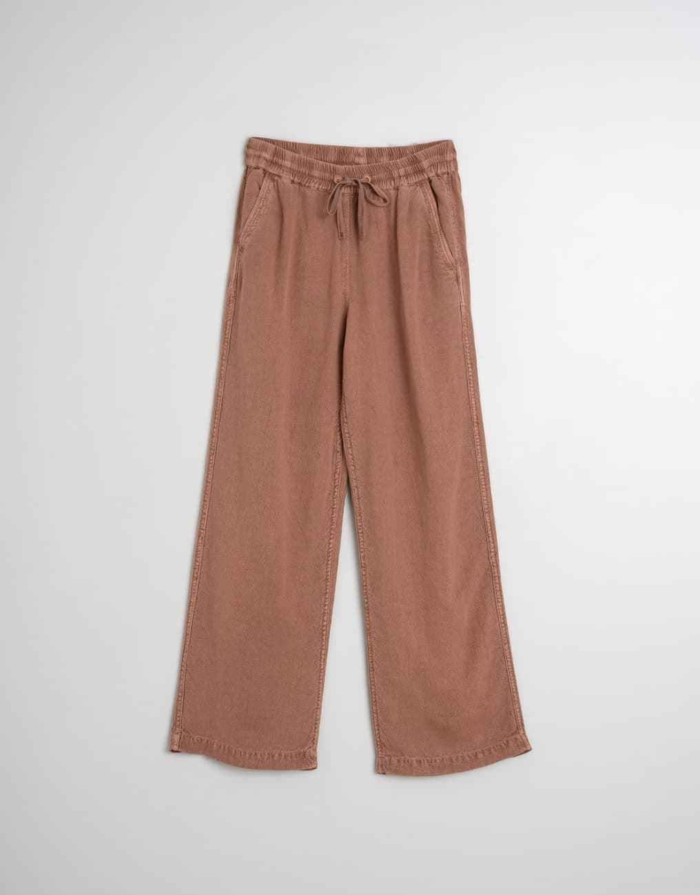 Pantalón Indi & Cold 268 MAXI WIDE LEG toffee - Imagen 5