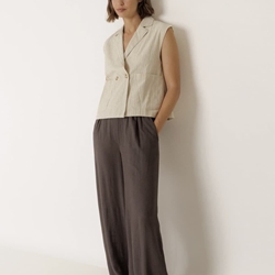 Pantalón Indi & Cold AD183 fluido gris carbón - Imagen 1