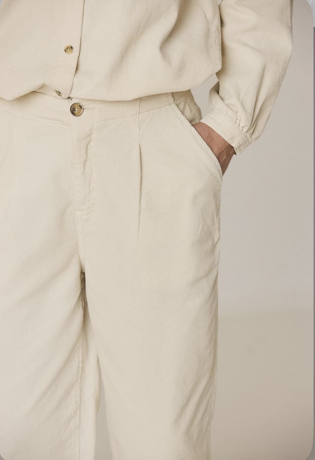 PANTALÓN Indi & Cold CC256 CARROT Pana Crudo - Imagen 1